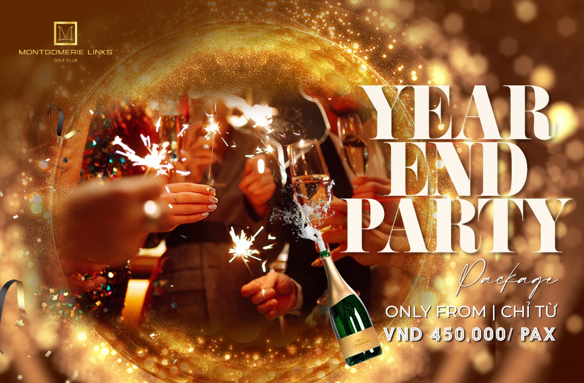 3 ATTRACTIVE YEAR-END PARTY PACKAGES AT MONTGOMERIE LINKS GOLF CLUB